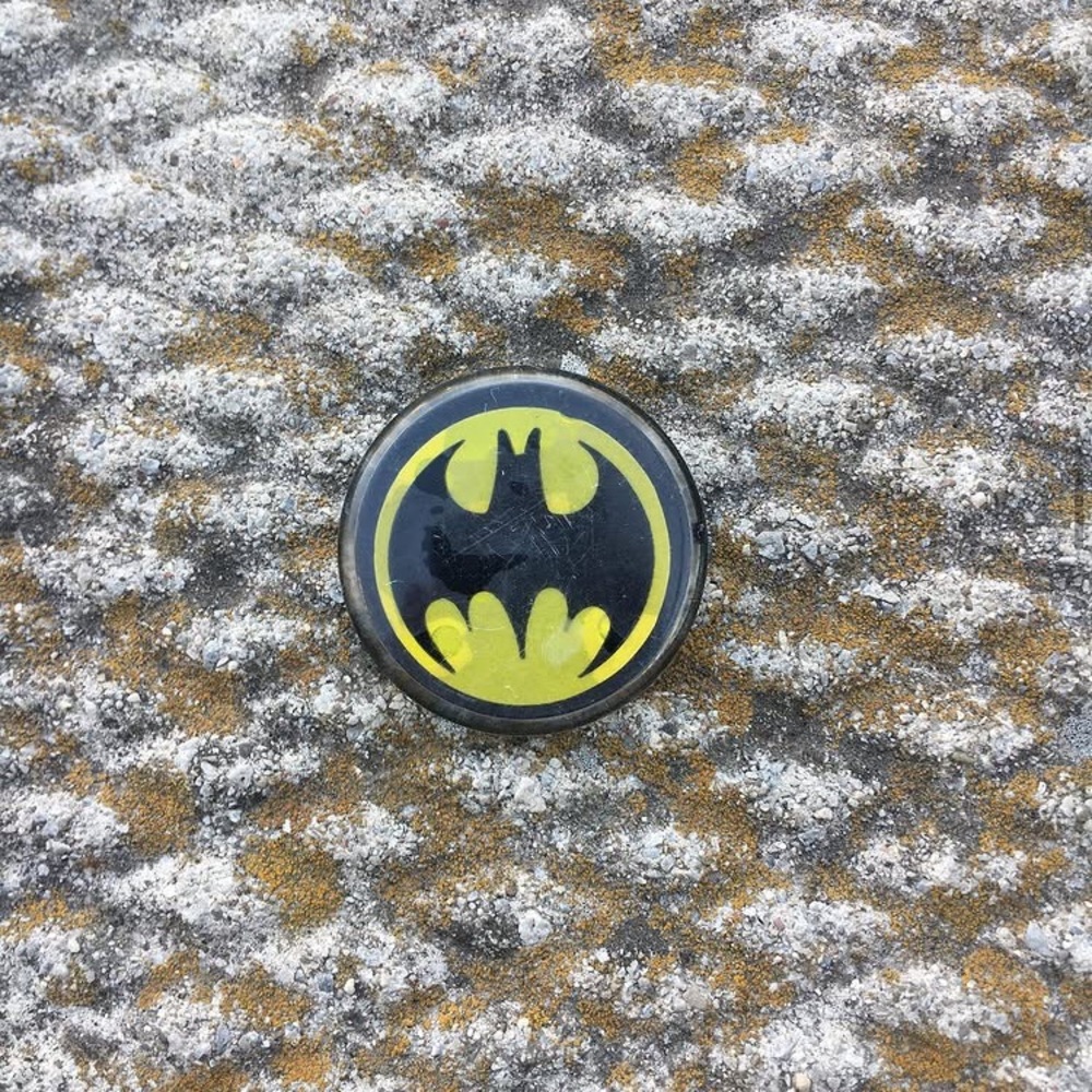 B A T M A N pinback button